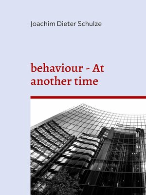 cover image of behaviour--At another time